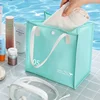New Jelly Series Makeup  PVC Waterproof Storage Bag Makeup Bag Simple Solid Color Makeup Bag 3