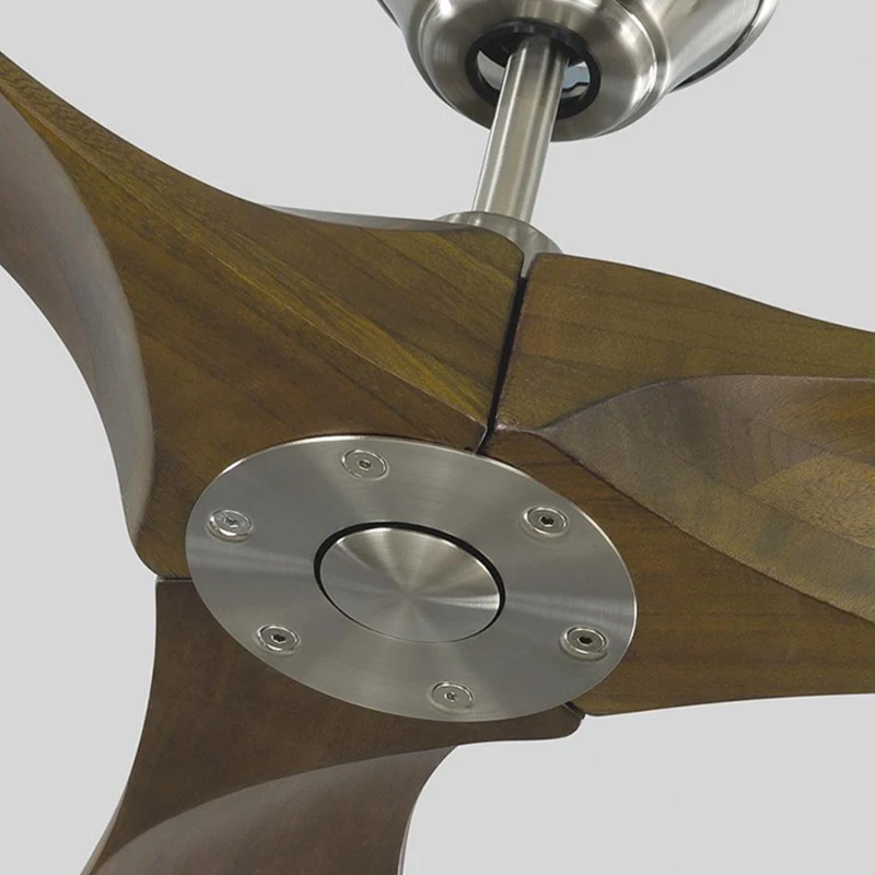Large Size Wood DC Ceiling Fan 70 88inch 85-265V Industrial Fans No Light With Remote Control Wood Fans For Home Ventilador Tech 4
