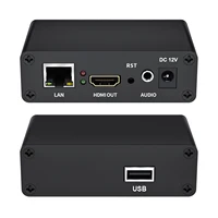 Hot-Sale FHD IP to HDMI Video Decoder Stream H.265 H.264 RTSP SRT RTSP RTMP UDP - Image 3