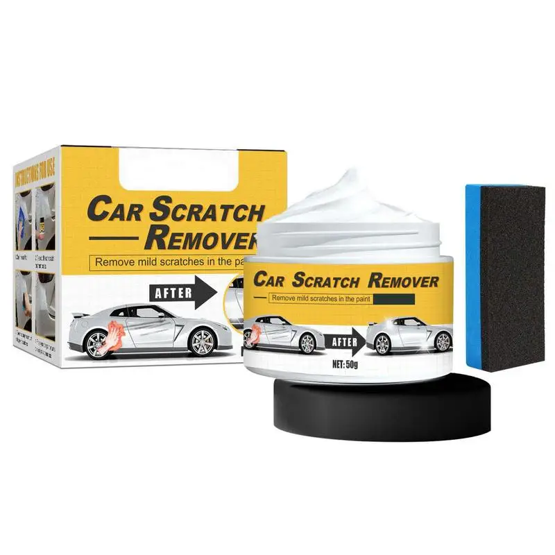

Scratch Repair Wax For Car Polishing Compound & Scratch Remover For Cars Car Scratch Repair Paste Creates A Deep Dazzling Shine