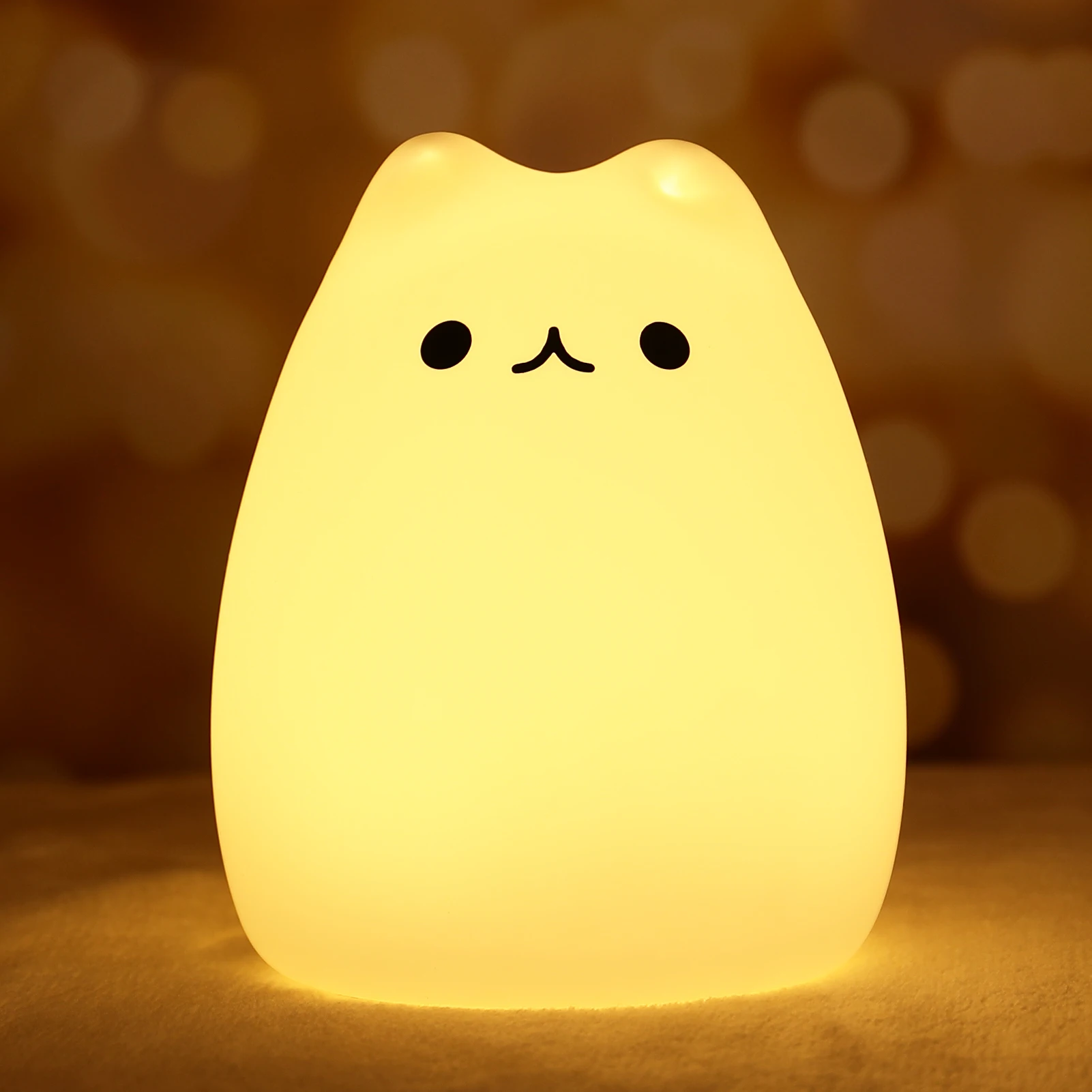 Cat Lamp,Cat Stuff,Cute Night Light,7 Colors Timing Remote & Touch,Cat Gifts  for Cat Lovers,Cat Gifts for Girls,Gifts for Girls 5-7 8-10 10-12,6 7 8 9 10  12 Year Old Girl Gifts