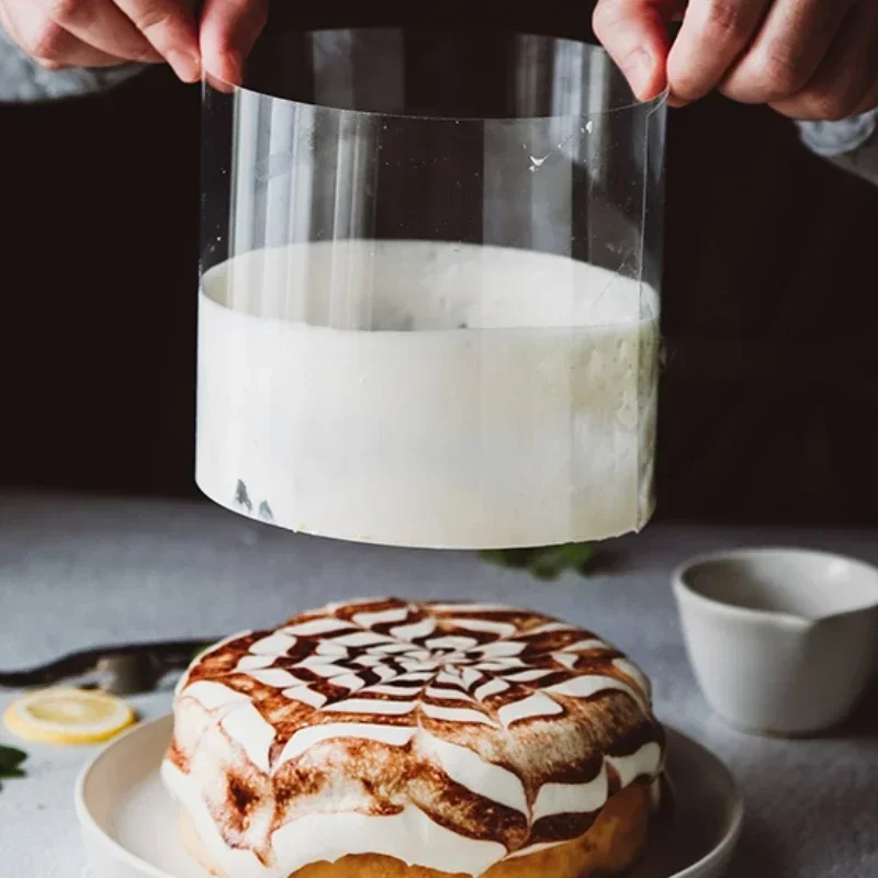 Roll Cake Surround Film - Transparent Acetate Baking Accessory