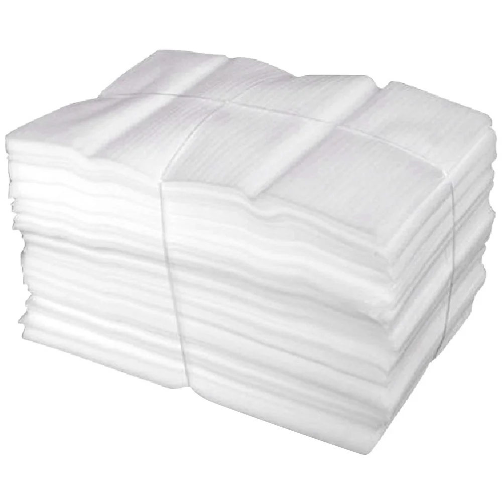 

100Pcs Foam Wrap Bags Foam Moving Shipping Foam Bag Packaging Pouch Glassware Wrap Foam