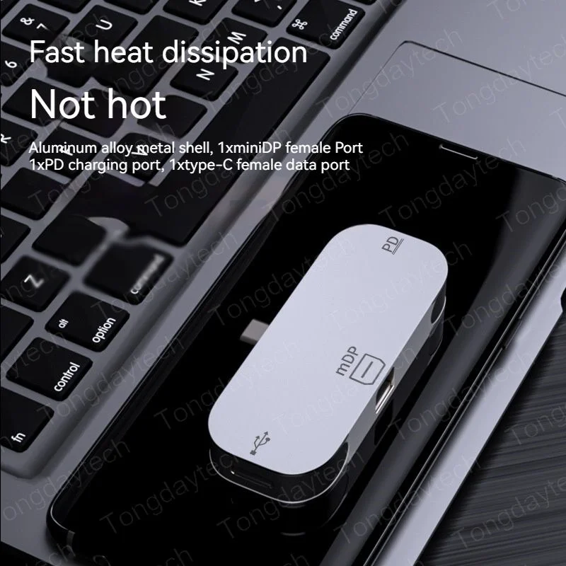  USB 3.1 CŸ -HDMI ȣȯ, ̴ DP/DP , 3.55mm , PD100W USB й, ޴ Ʈ ƺ 