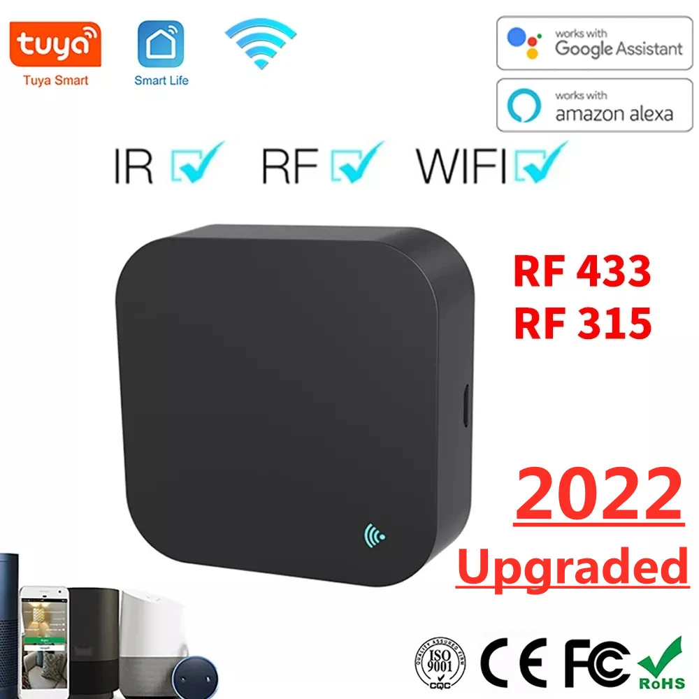 Ambos patrocinado contar Tuya Smart RF IR Remote Control WiFi Smart Home for Air Conditioner ALL TV  LG TV Support Alexa,Google Home,Yandex Alice| | - AliExpress