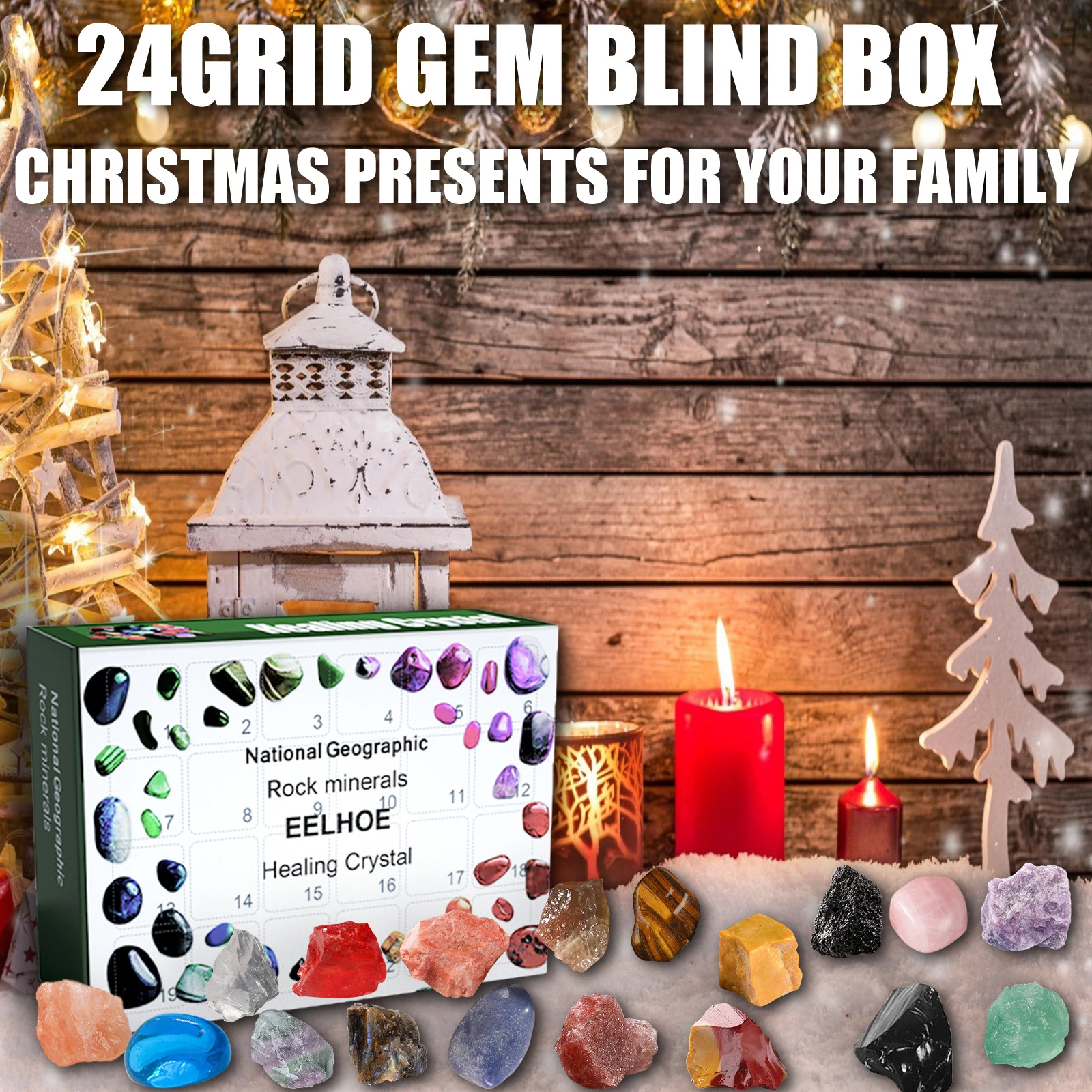 12/24 Pc Ore Christmas Advent Calendar Healing Crystal Mineral Gift Box Kids Collections Pebbles Polished Gravel Navidad Gifts| | - AliExpress 12-24-pc-ore-christmas-advent-calendar-healing-crystal-mineral-gift-box-kids-collections-pebbles-polished-gravel-navidad-gifts-aliexpress