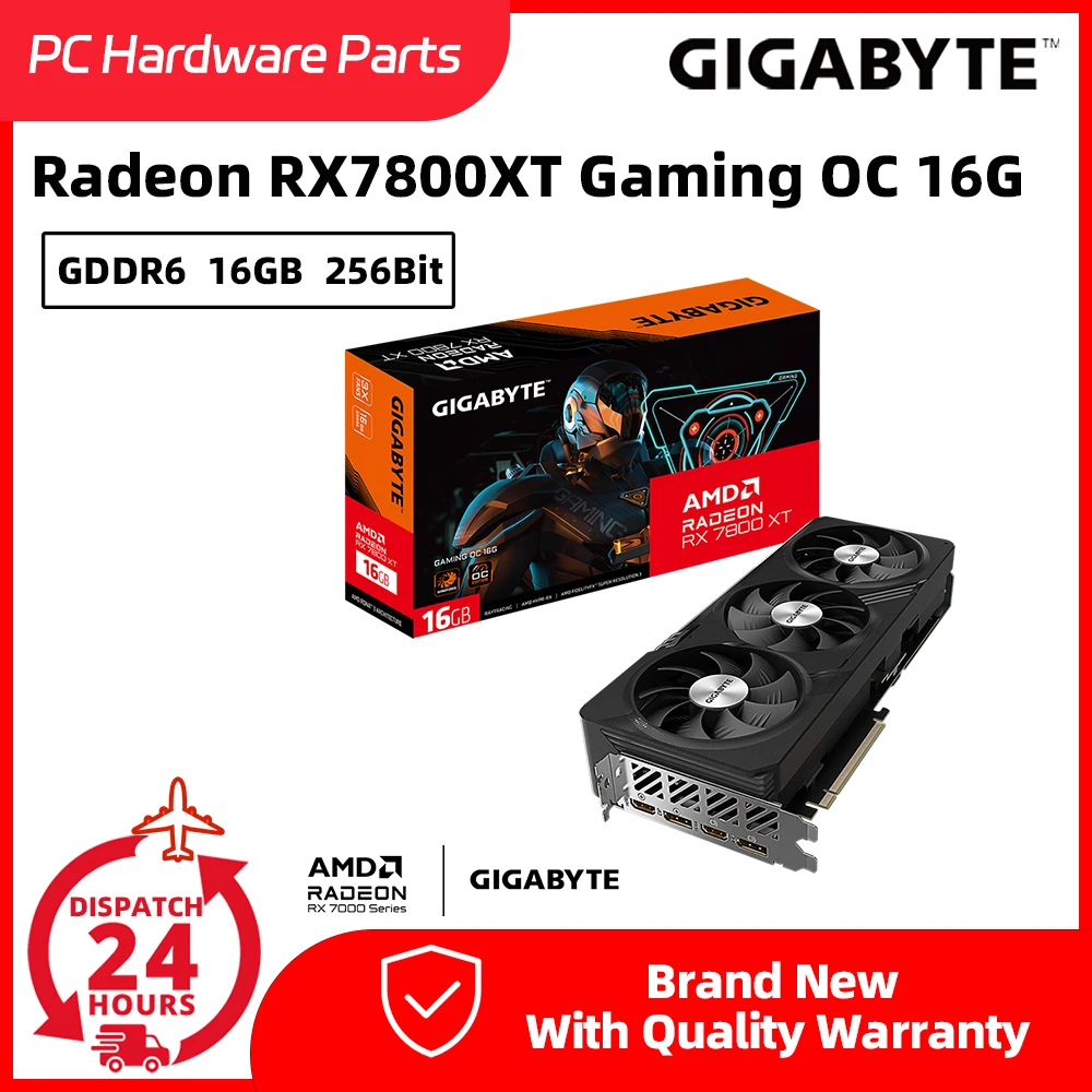 【超美品】Gigabyte Radeon RX7800XT GAMING OC Amazon.com: GIGABYTE Radeon RX 7800 XT Gaming OC 16GB Graphics