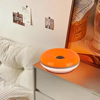 Bauhaus table lamp USB plug bedroom bedside lamp living room dining room decoration donut ambient light（Not glass） 5