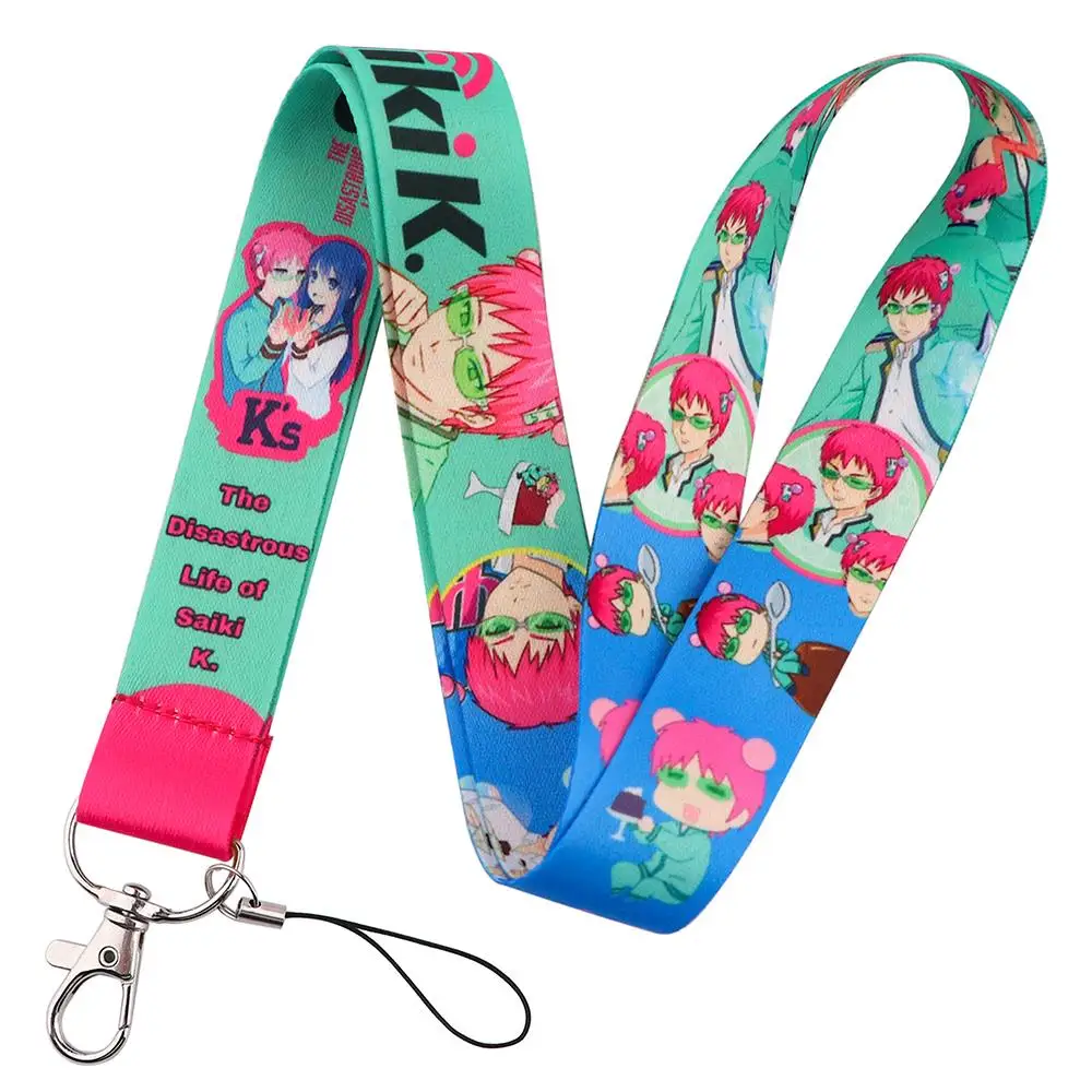 Anime-Inspired Lanyard for ID Badges and Keyrings – Stylish Neck Strap Accessory