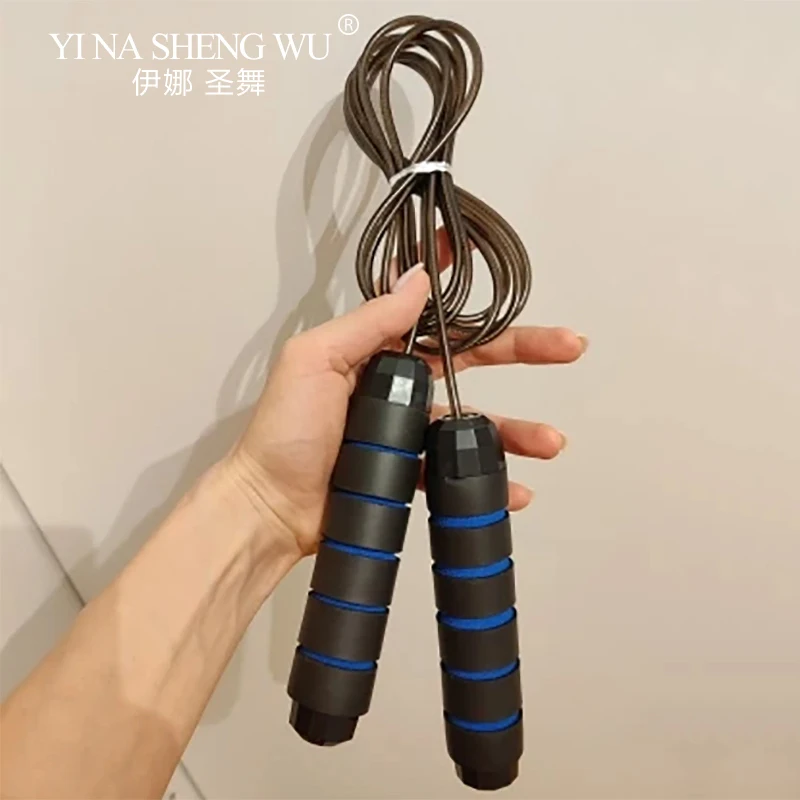 Jump Rope Rapid Speed Jump Rope Steel Wire Exercise Skipping Rope Adjustable Jumping Fitness Workout Training Home Sport Equipment