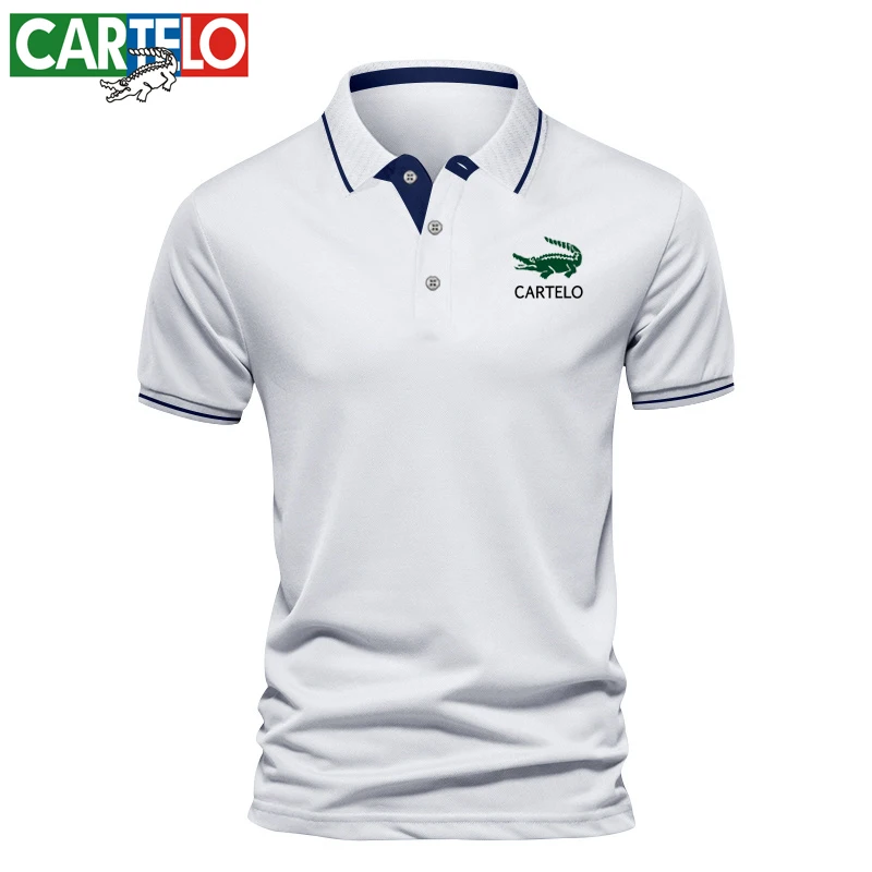 

Brand Men's Polo Collar Shirts Summer Soft Anti Pilling Print Short Sleeve Casual Business Fashion Slim Fit Brand Tee Shirt