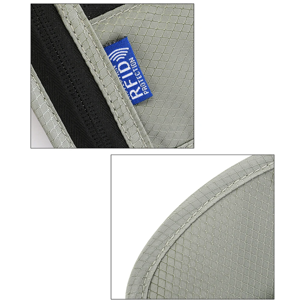 Passport Cover Shoulder Bag Travel Passport Holder Wallet Document Organizer Case for Men Women Travel Accessories