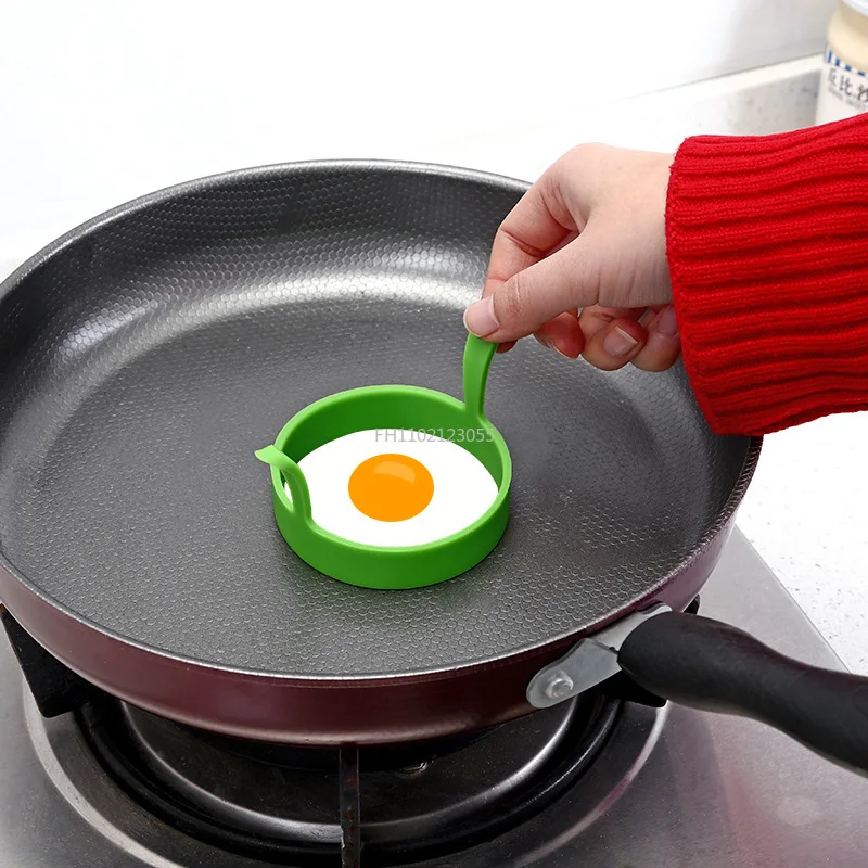 1/3Pc Silicone Kitchen Accessories Food Grade Silica Gel Breakfast Omelet Fried Egg Mold Pancake Cooking DIY Tool Gadgets Dining