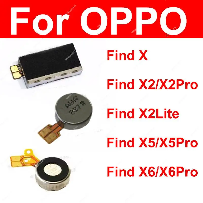 Per Oppo Find X X2 X5 X6 Pro Find X2 Lite Motor Vibrator Flex Cable Motor Vibration Flex Cable Parts