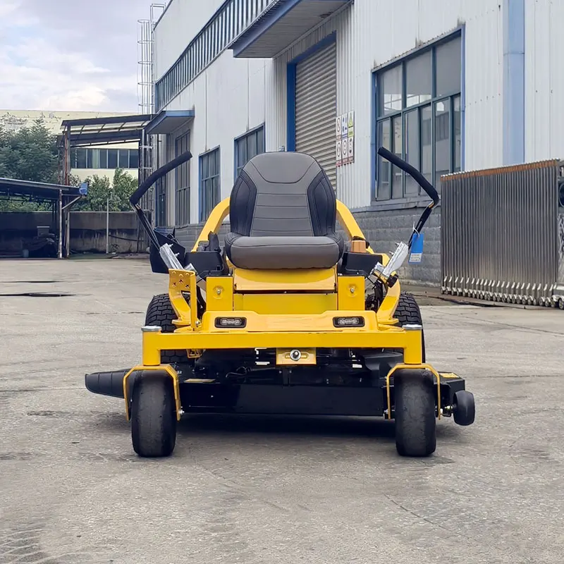 Trattorino rasaerba durevole per uso agricolo, tagliaerba efficiente con sedile confortevole e facile utilizzo - immagine 2