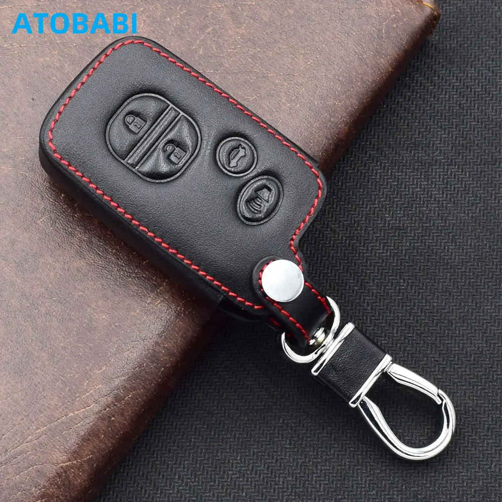 Portachiavi In Pelle Per Auto: Compatibile Con Toyota Land Cruiser Prado, Camry, Prius, Crown E Subaru XV