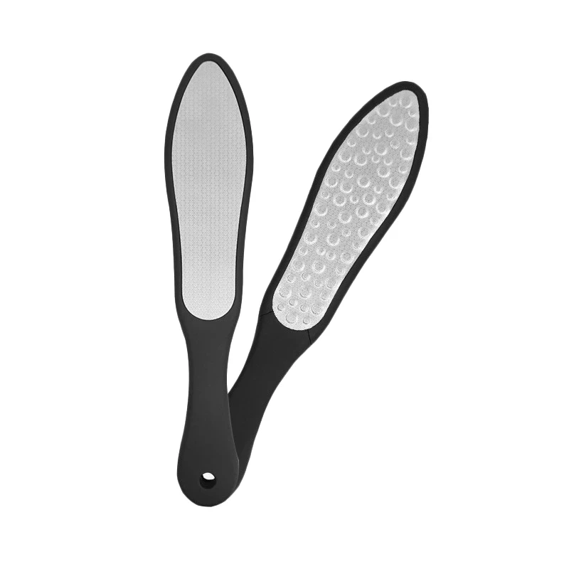 Foot File Blades Stainless Steel Double-sided Foot Rasp Heel File Hard Dead Skin Callus Remover Exfoliating Pedicure Care Tool
