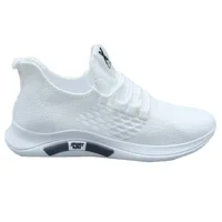 Printemps blanc chaussures décontractées respirant antidérapant marche baskets hommes chaussures en plein air 2025 confortable mode à lacets chaussures de course 5