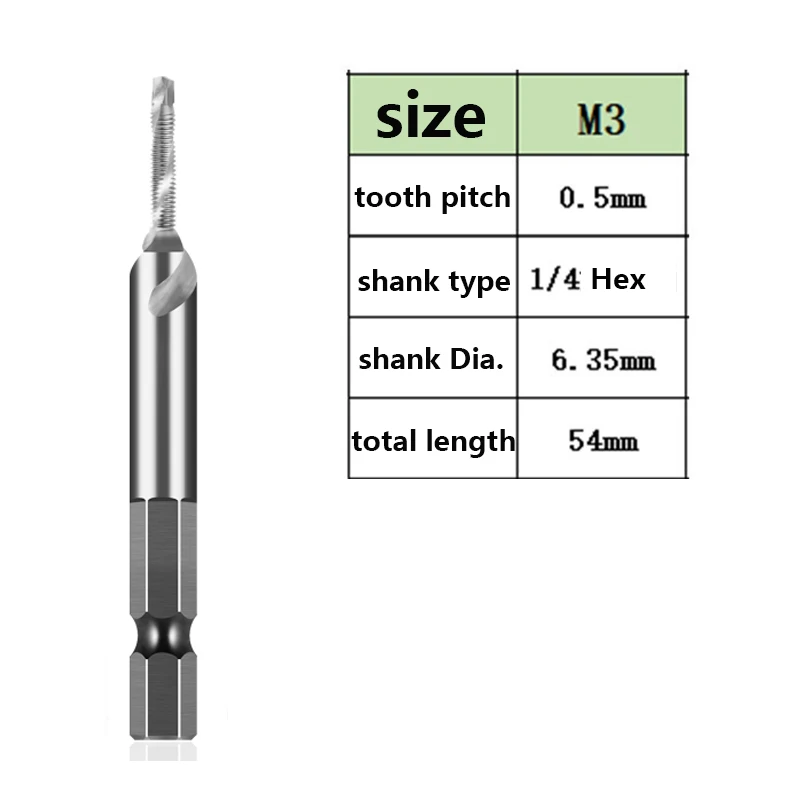 M3x0.5 Silver