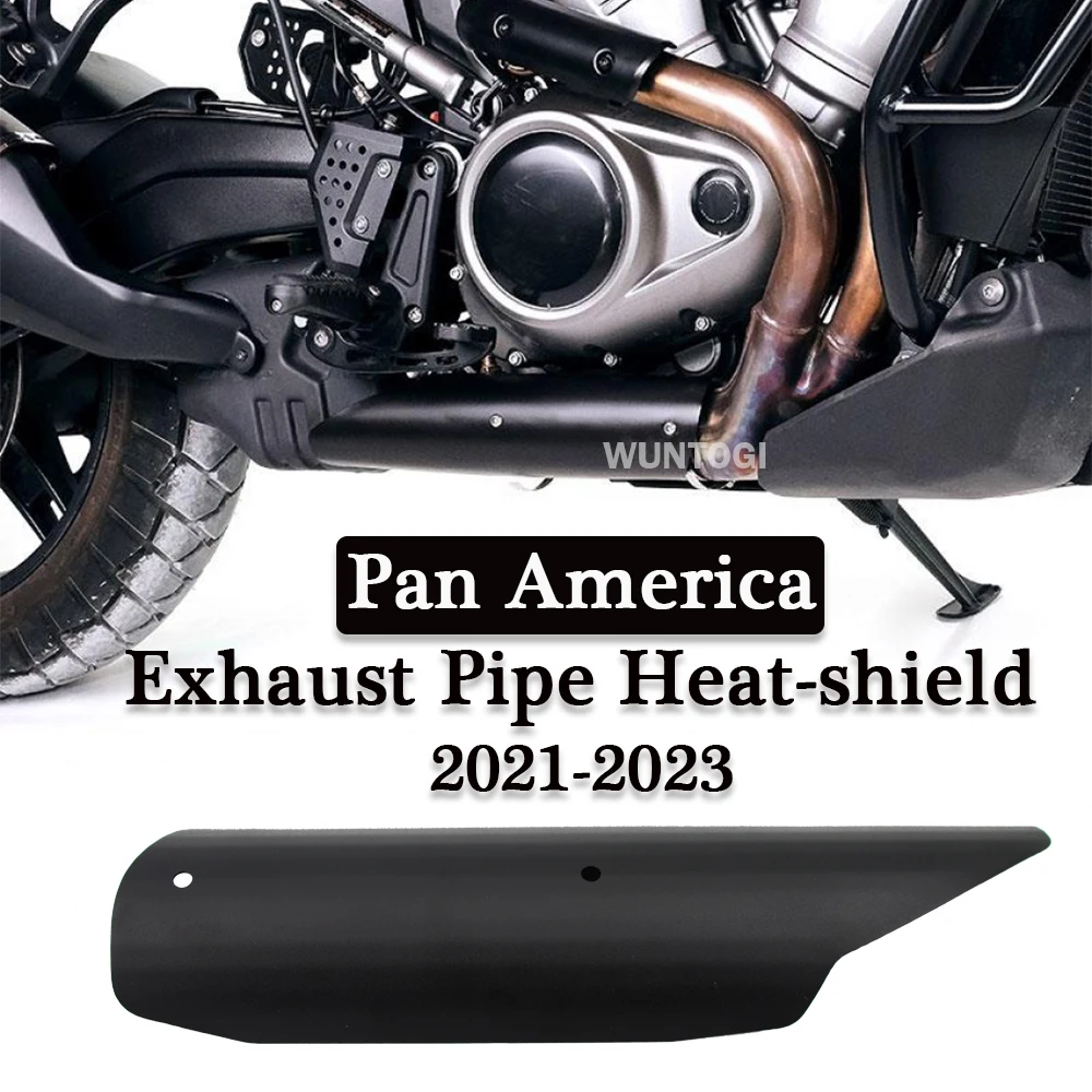 Accessori Pan America Tubo Di Scarico Heat-Shield Per Panamerica 1250 Pa1250 2021-2023 Marmitta Staight Cover Pipe Heat-Shield