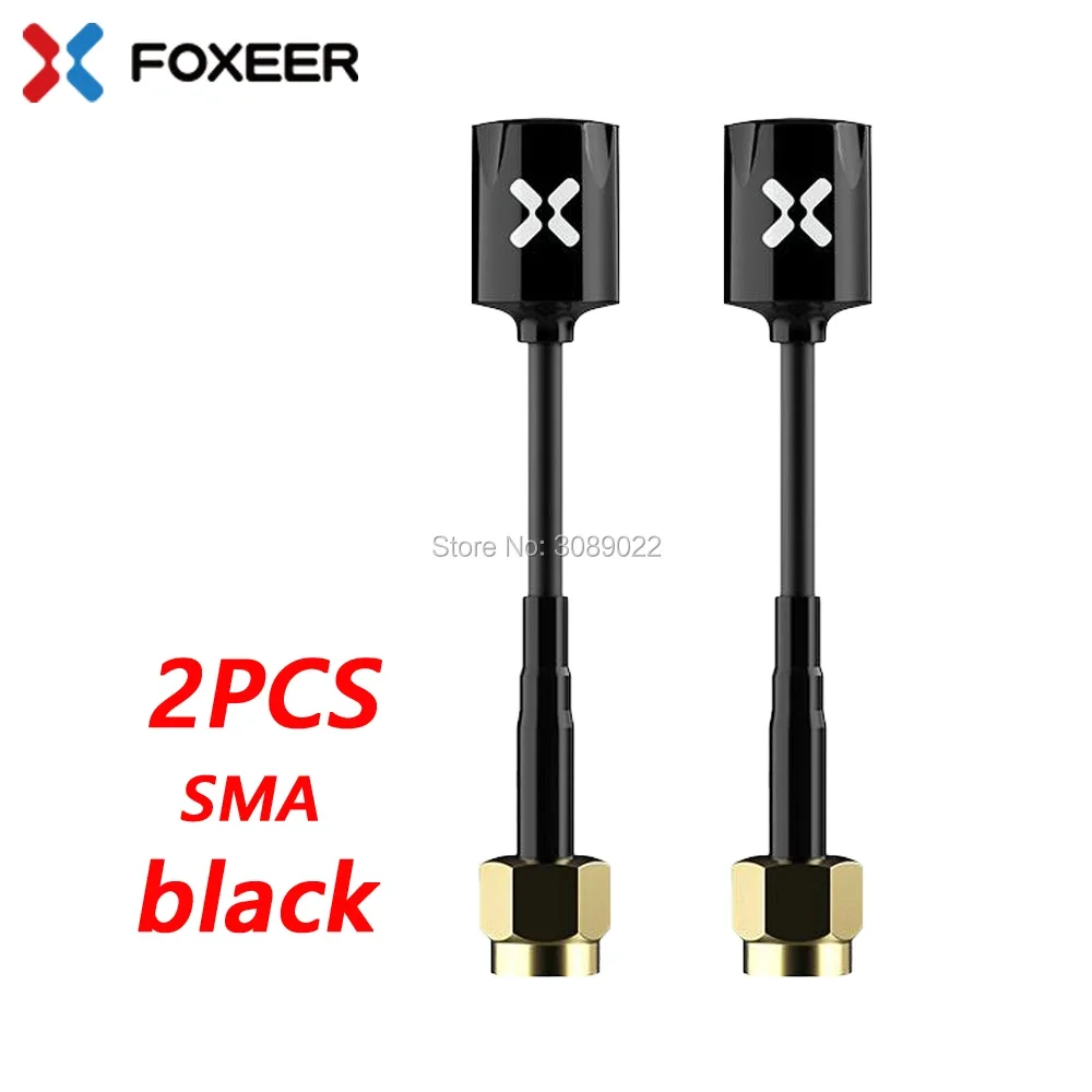 2pcs Black SMA V4