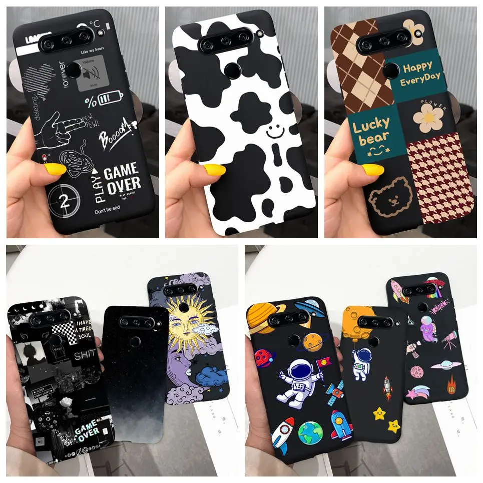 Custodia In Silicone Per Lg V50 Thinq 5G Cover Lg V50S Thinq 5G Soft Bumper Child Fashion Coque Etui Custodia Per Telefono Per Lgv50S Thinq Funda