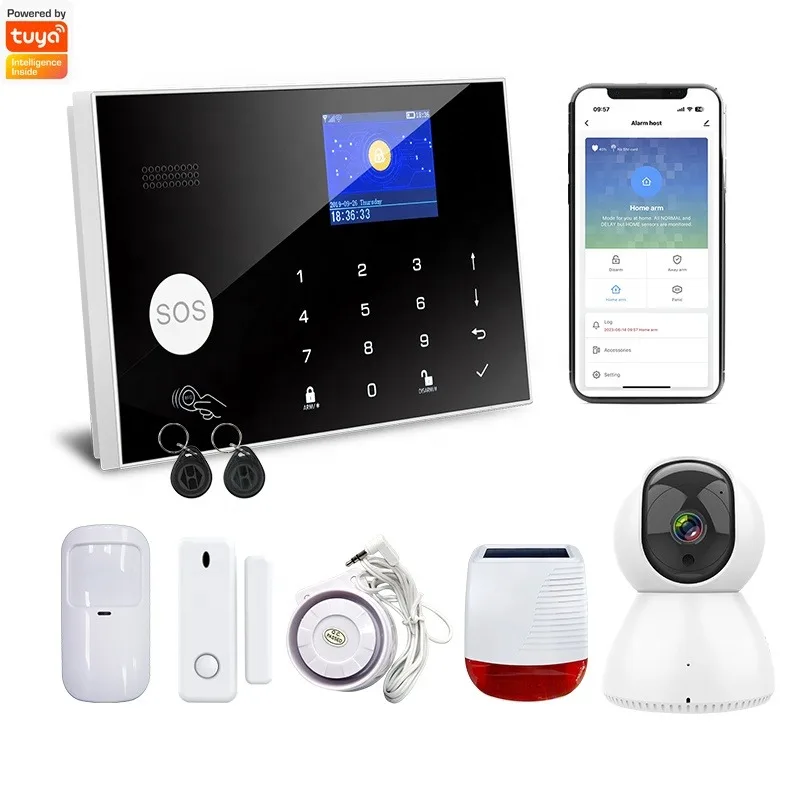 

Система охранной сигнализации OEM ODM, RFID, Wi-Fi, 4g, GSM