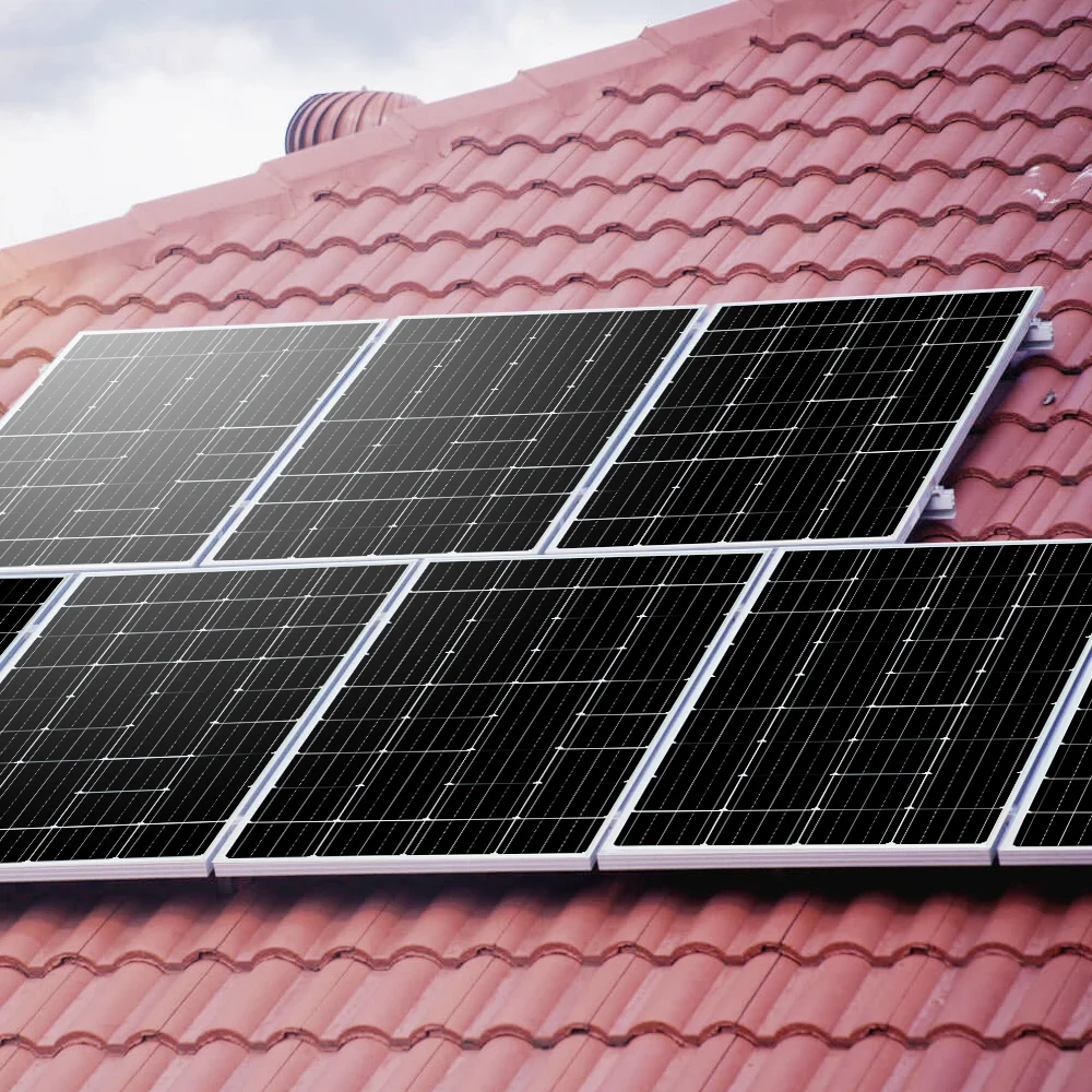 Solar Panel China 유리 경질 태양 전지판, 단결정 실리콘 방수 태양 전지판, 12V 충전, 캠핑, 가정, RV CE, 중국, 18V, 400W, 200W