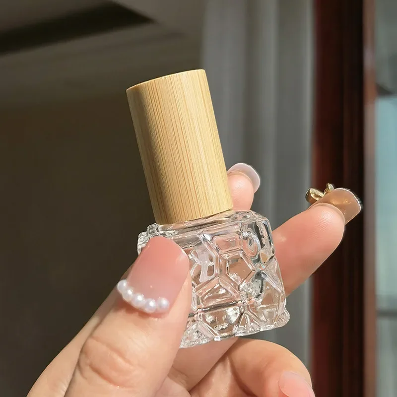 Crystal Glass Perfume Bottle for Women, Vintage Empty Portable Travel Atomizer, Rechargeable Spray Atomizer, 10ml, 100Pcs