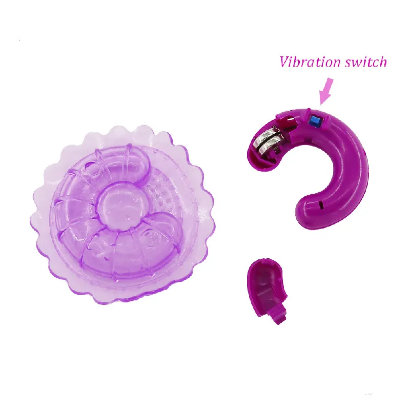 1 Pair Nipple Cover Vibrator Female Breast Stimulator Sexy Pasties Stickers Vibrators Adult Games Products Sex Toys For Women For nipple sex toys nipple clamps nipple clamp vibrator