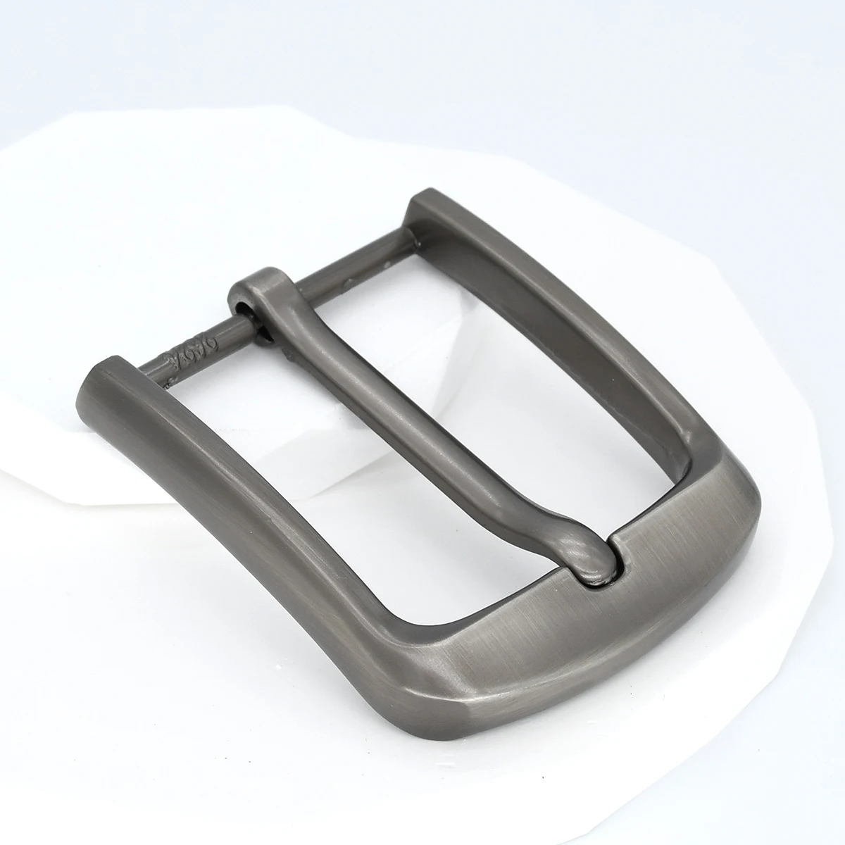 Metal Buckle 1Piece 40mm Men Laser Heel Bar Pin Leather Craft Waistband Head Belt Strap Webbing Parts Accessories