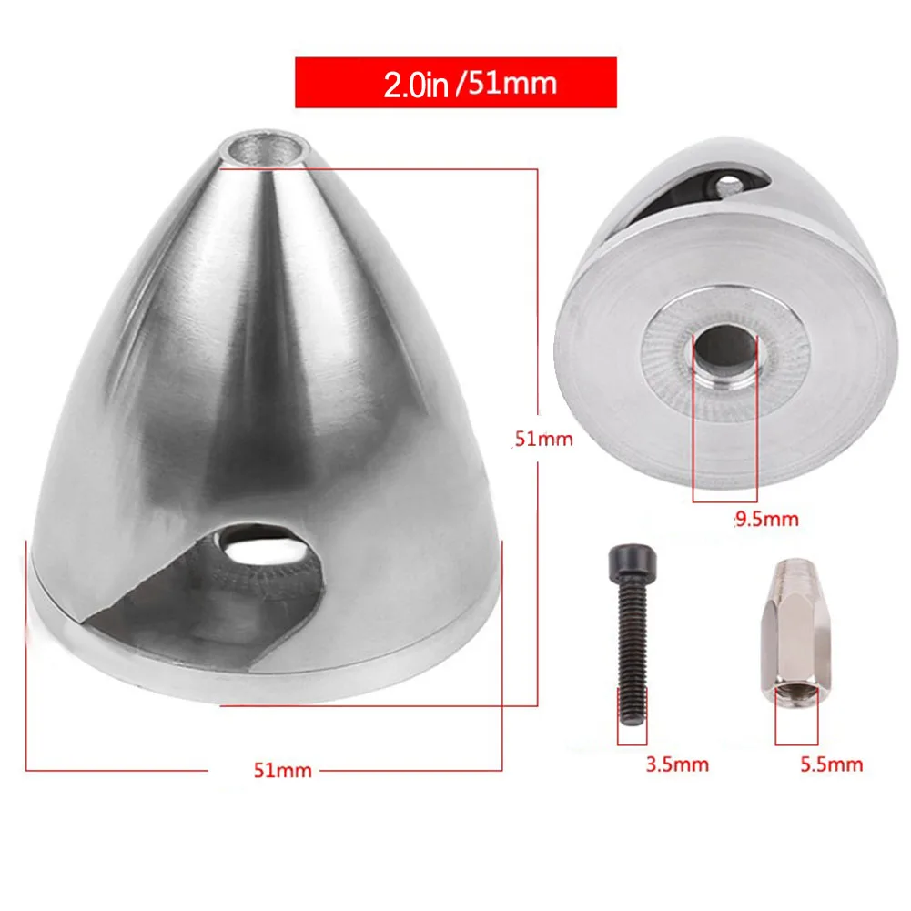 For RC Model Planes Blades Propellers Sturdy Aluminum Construction Various Sizes for Different Engines Easy Installation