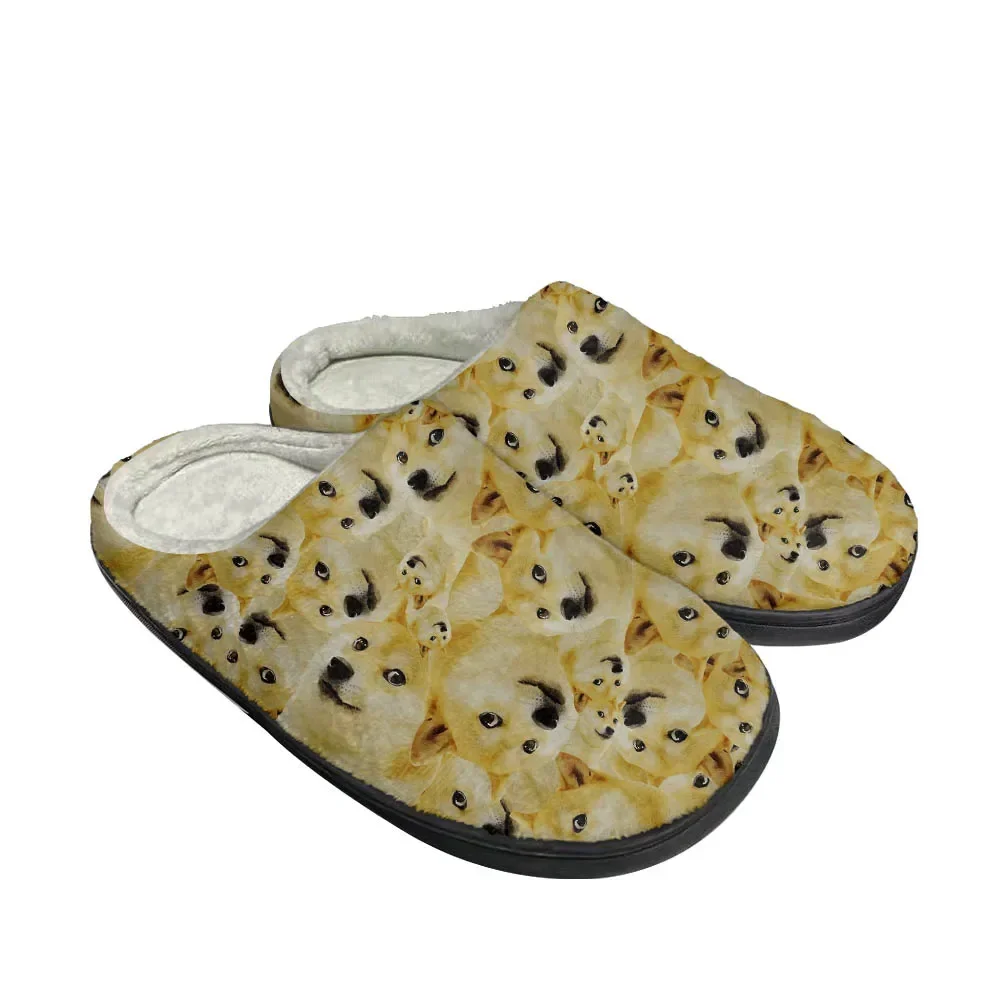 Hot Doge Latest Fashion Cotton Custom Slippers Mens Womens Sandals Plush Casual Keep Warm Shoes Thermal Comfortable Slipper