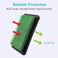 Air Filter For Honda 17211-Zl8-023 Gcv135 Gcv160/190 Suitable For Honda 17211-Zl8-000 17211-Zl8-003 Lawnmower Air Filter 2