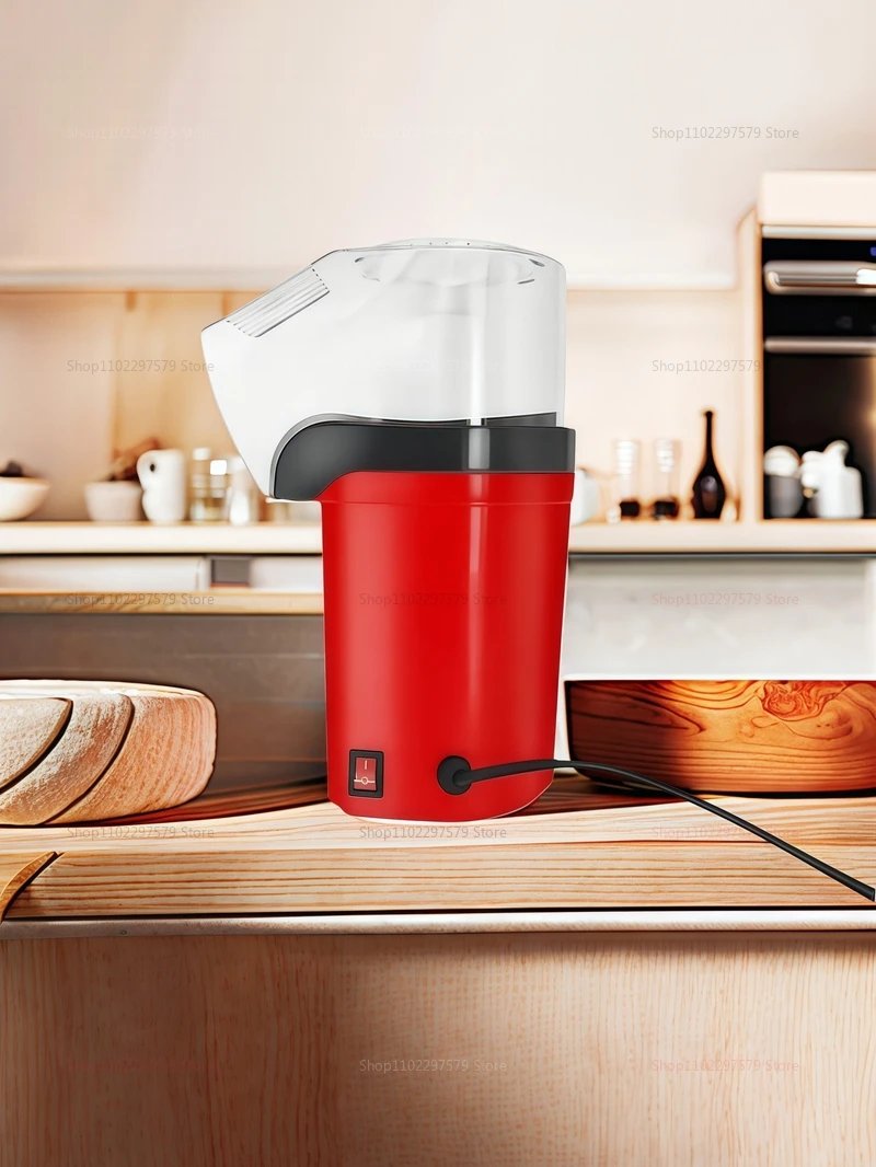 Description Picture 2 of itemAutomatic Electric Popcorn Maker with High Popping Rate Compact Air Popper for Home Kitchen Movie Night Party