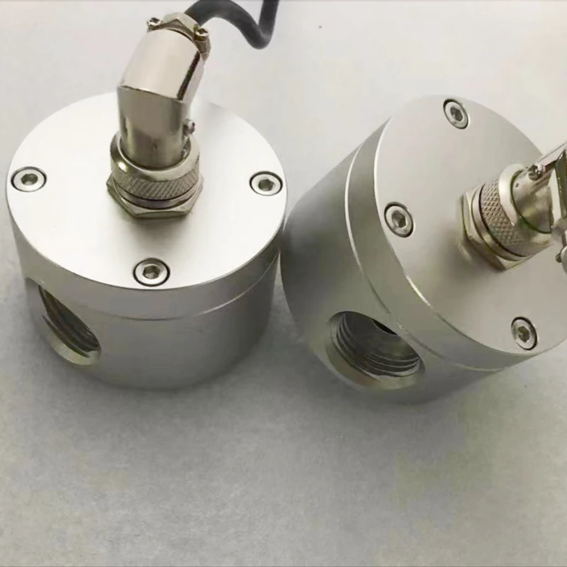 Oil Diesel Fuel Oval Gear Flow Meter Sensor