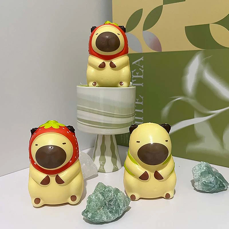 Capybara Slow Rebound Toy Soft Cute Capybara Pinch Fidget Ins Kawaii Capybara Squeeze Paw Toys Office Workers
﻿ 5