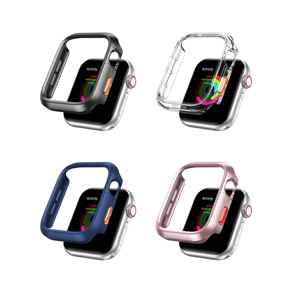 Durable Protective Frame Bumper Cover for Apple Watch - Unisex Watch Case