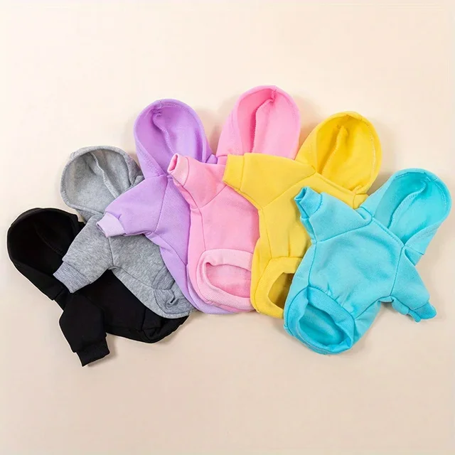 Clothes for Cats Pet Clothes Cat Coat Jacket Dog Clothes For Small Dogs Cats Hoodies Pet Outfits Solid Cat Clothing Pet Apparel 4