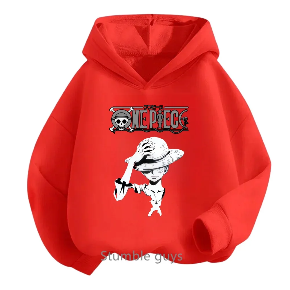thumbnail image 1 of Ropa de primavera y otoño para niños, sudadera de una pieza para niños, ropa para niñas, sudadera de dibujos animados de Anime Luffy Zoro, traje para adolescentes, camisetas con capucha de Sonic, 1 of 5