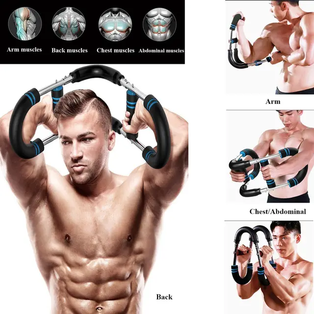 Shaker Twister Arm Trainer Workout Equipment Adjustable Chest Expander Exerciser Arm Exercise Equipment Chest Shoulders Trainer 2