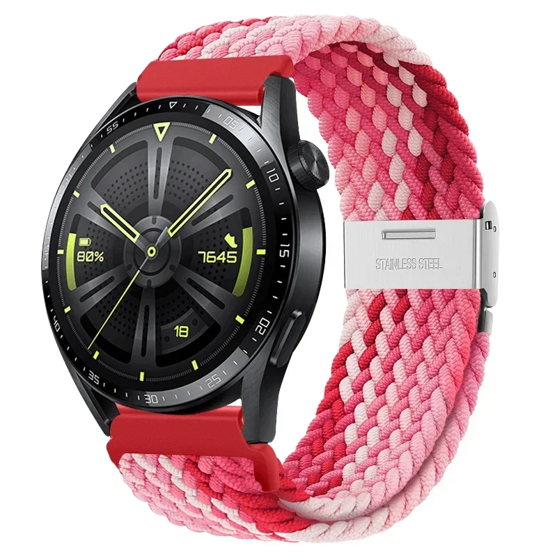 Sport Nylon Smartwatch Strap - 20mm/22mm Bracelet Band