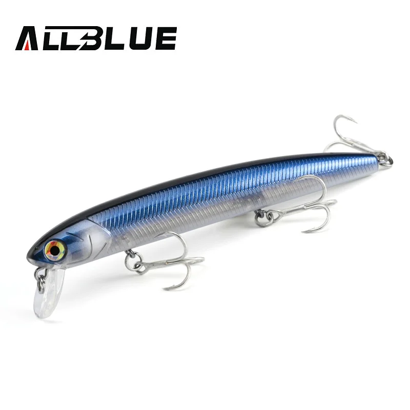 ALLBLUEK0MinnowTopWaterWobbler115mm13gFishingLureFloating