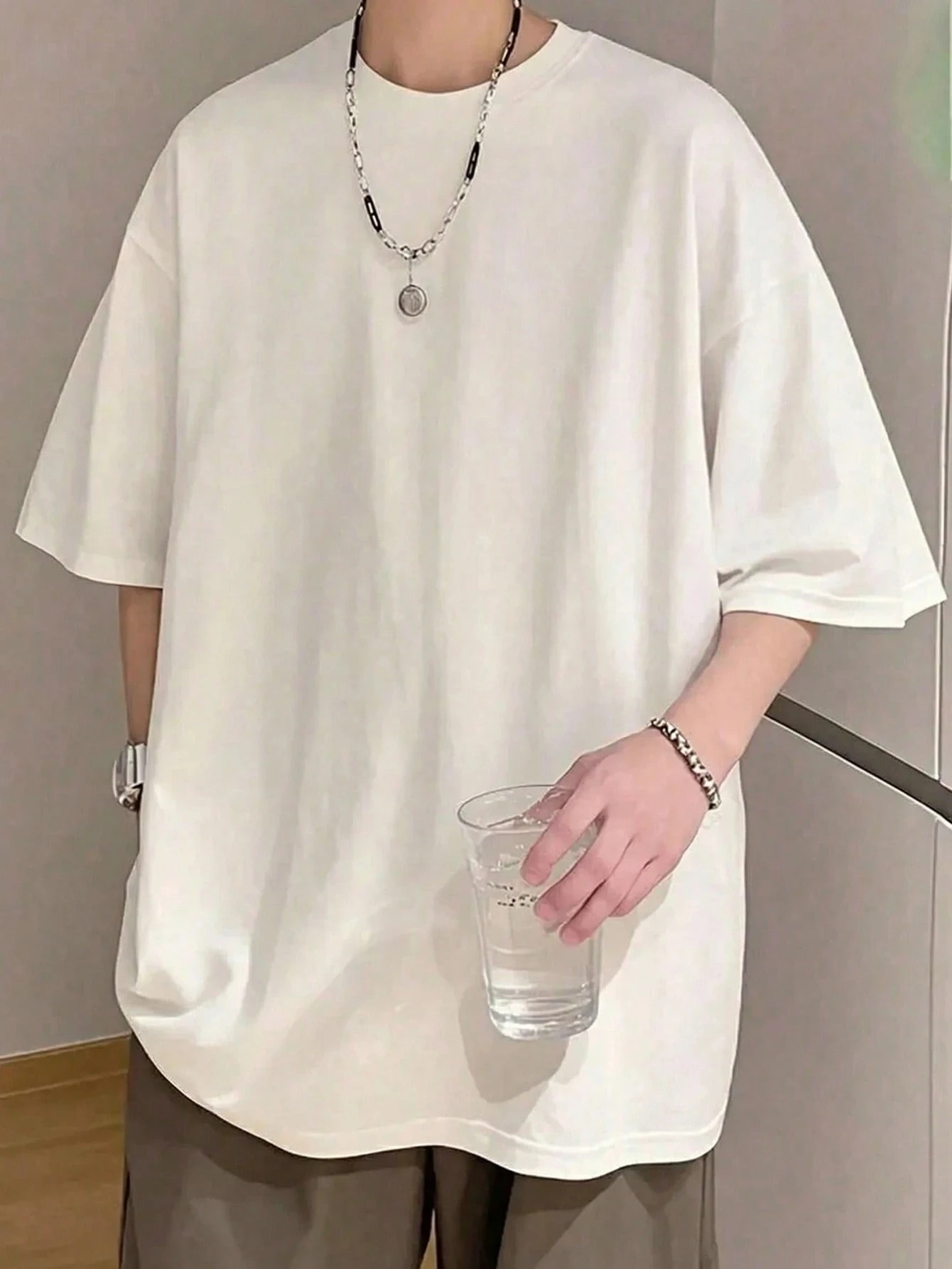Summer Unisex Casual Crew Neck Graphic Tee