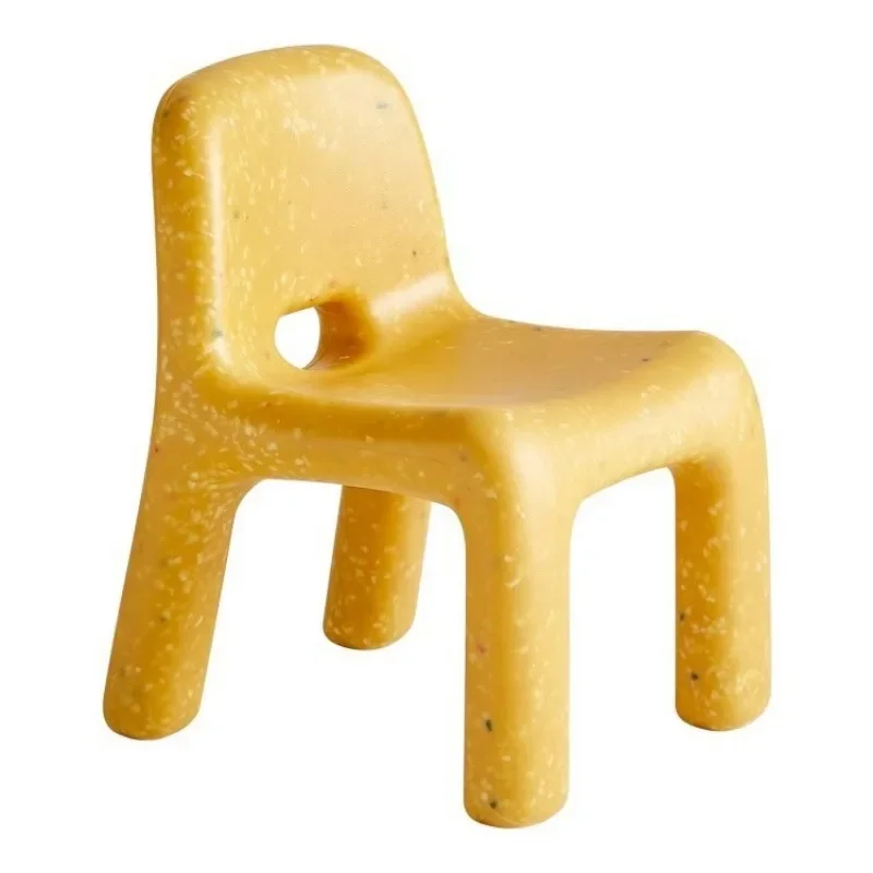 Kindergarten Plastic chair for kids Antislip desk chair for girls Children Portable chairs kids Space saving furniture