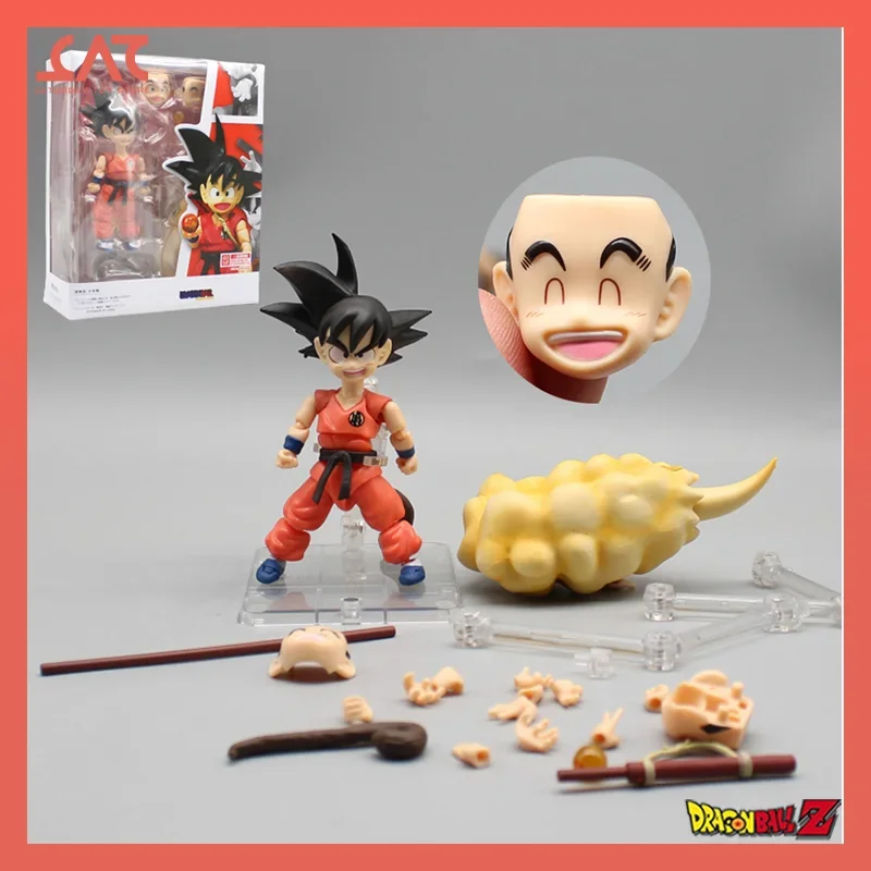 

12cm Goku Dragon Ball Figures Childhood SHF King Son Goku Action Figures PVC Anime Model Collection Toys Decoration Doll Gifts