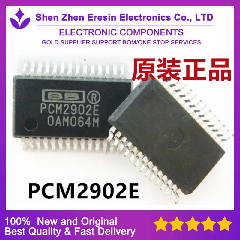 

Бесплатная доставка, 5 шт./лот PCM2902E SSOP28, новый и оригинальный
