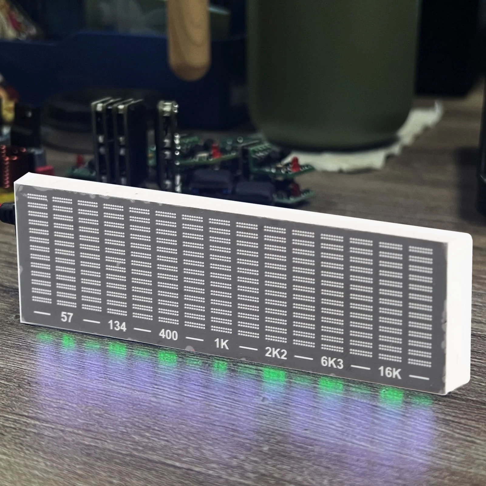 LED 음악 스펙트럼 음성 제어 리듬 라이트 자동차 게임룸 자동차 장식 20Hz-25KHz 사운드 컨트롤 리듬 라이트