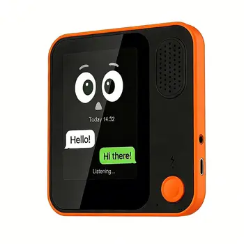 Robot Vocale AAAEL-AI con Schermo HD da 3,5 Pollici, Chatbot AI Multilingue con Riconoscimento Emotivo e GPT