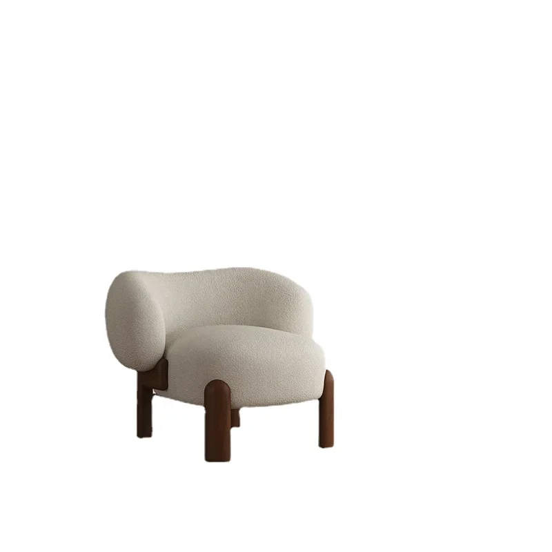 

Qf Single Sofa Table and Chair Combination Solid Wood a Table with Two Chairs